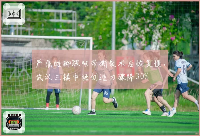 严鼎皓脚踝韧带撕裂术后恢复慢，武汉三镇中场创造力骤降30%